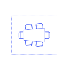 Layouts Meeting Conference Rooms Wedge Small Laser Cut Svg File, Free Vectors File